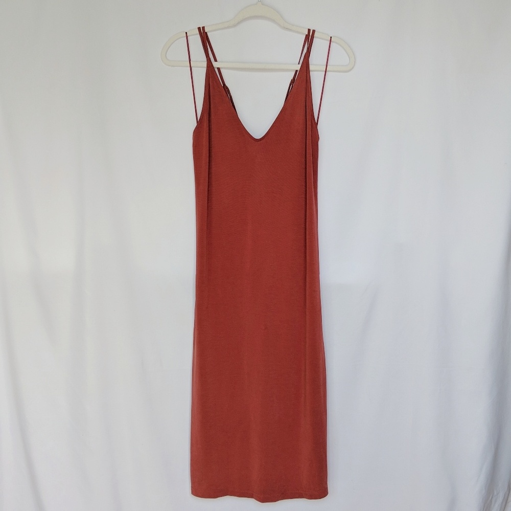 ASTR The Label Burnt Orange Dress